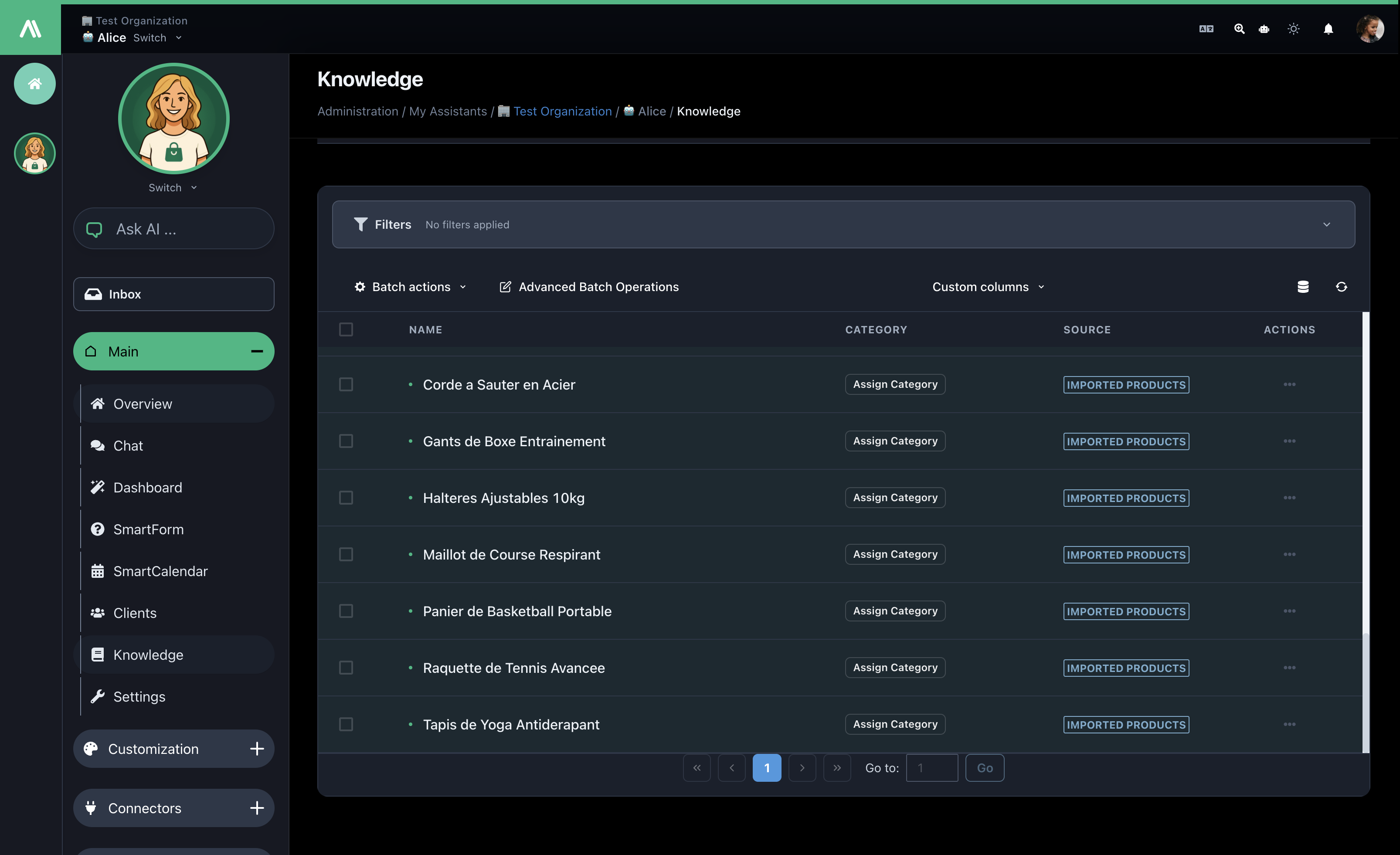 Post-Import Knowledge Base