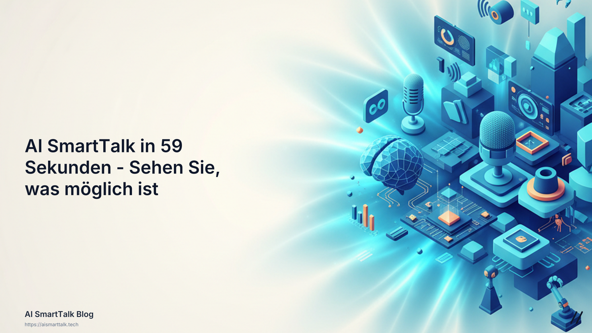 🎬 AI SmartTalk in 59 Sekunden - Sehen Sie, was möglich ist