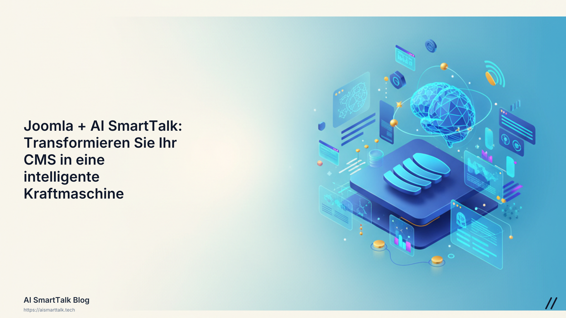 Joomla + AI SmartTalk: Transformieren Sie Ihr CMS in eine intelligente Kraftmaschine