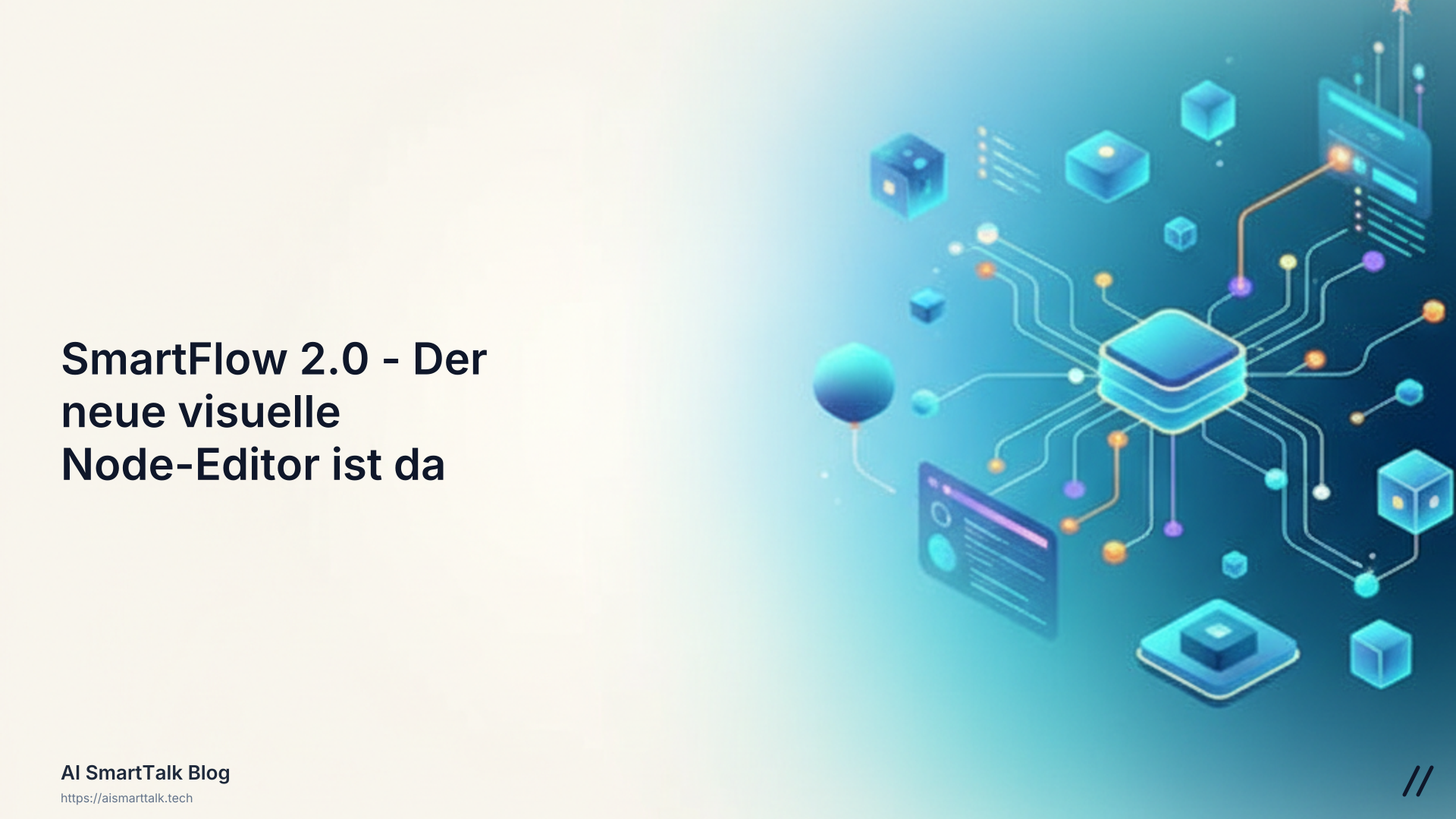 ⚡ SmartFlow 2.0 - Der neue visuelle Node-Editor ist da