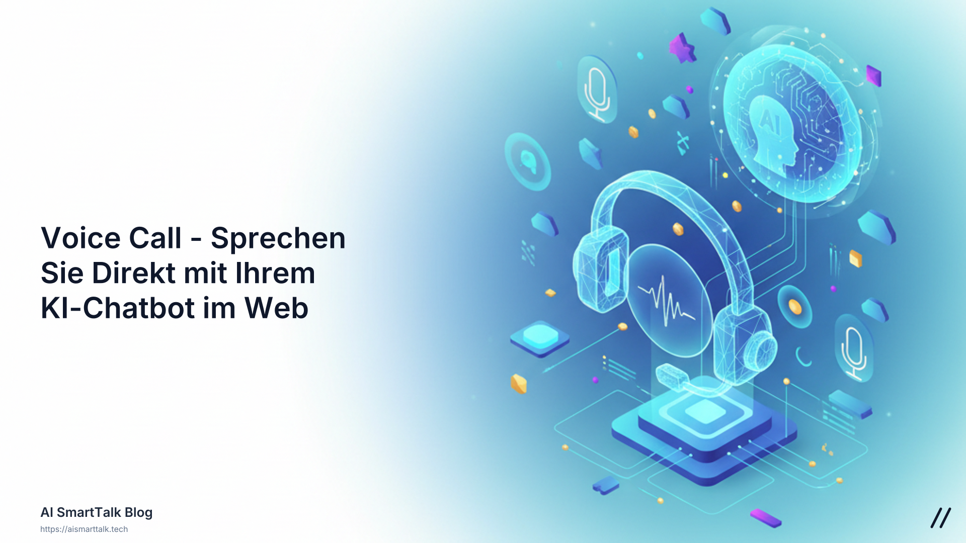 📞 Voice Call - Sprechen Sie Direkt mit Ihrem KI-Chatbot im Web