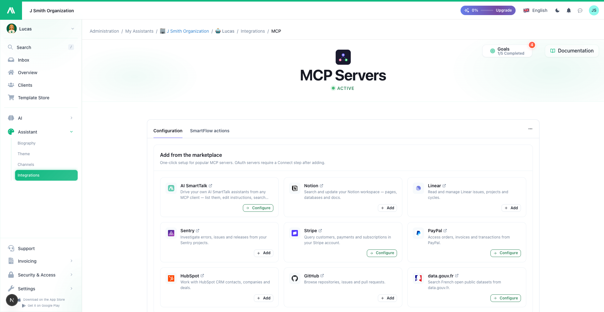 Verbinden Sie Ihren KI-Assistenten mit allem über MCP
