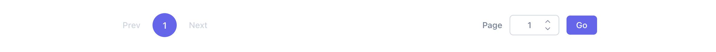 Pagination