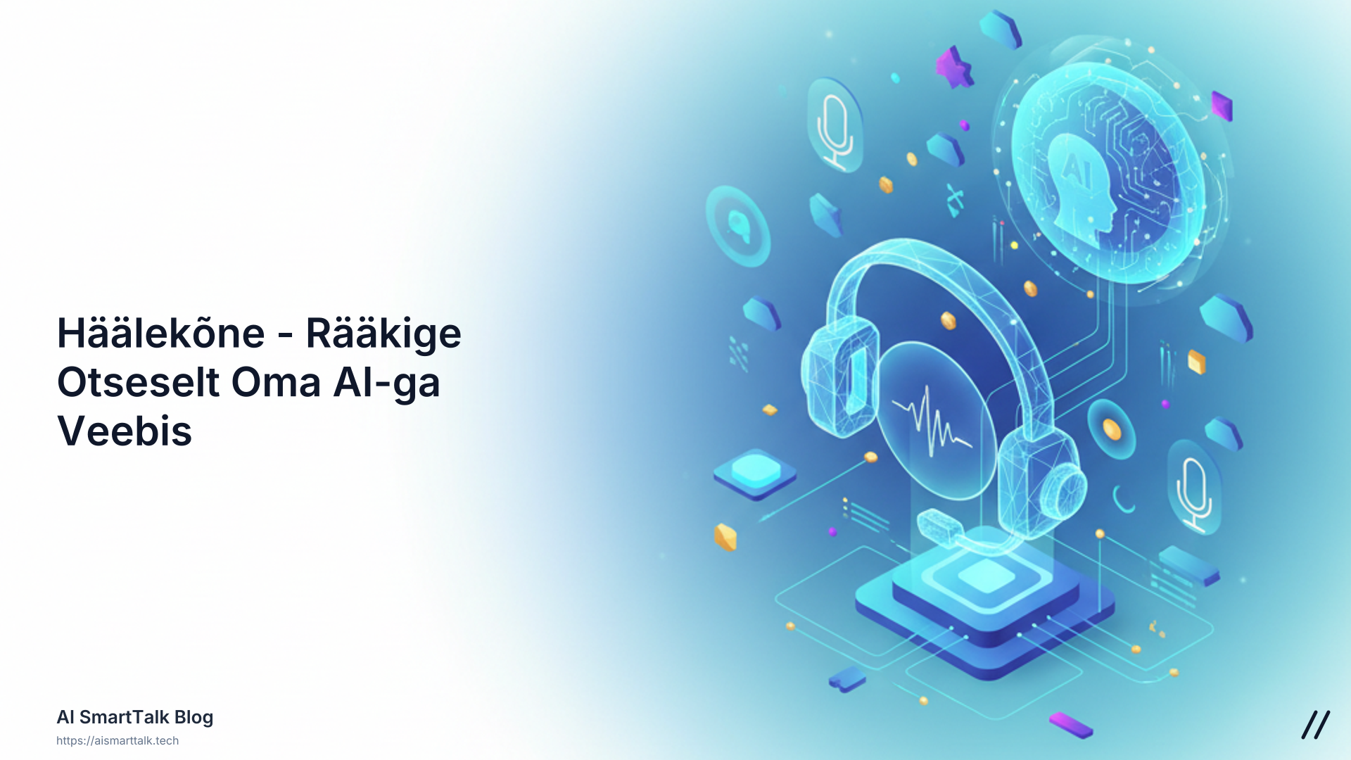 📞 Häälekõne - Rääkige Otseselt Oma AI-ga Veebis