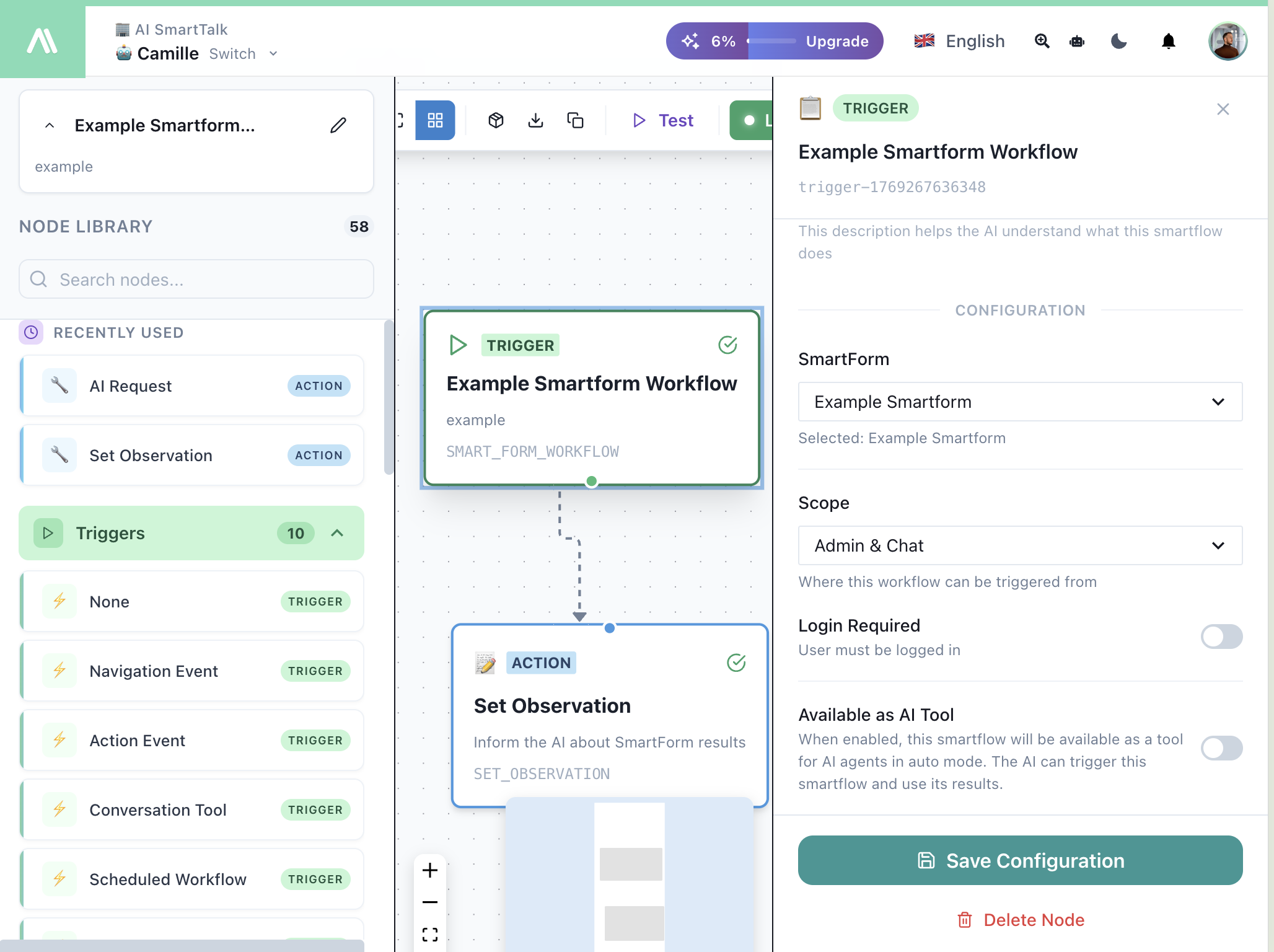 SmartForm Työnkulku