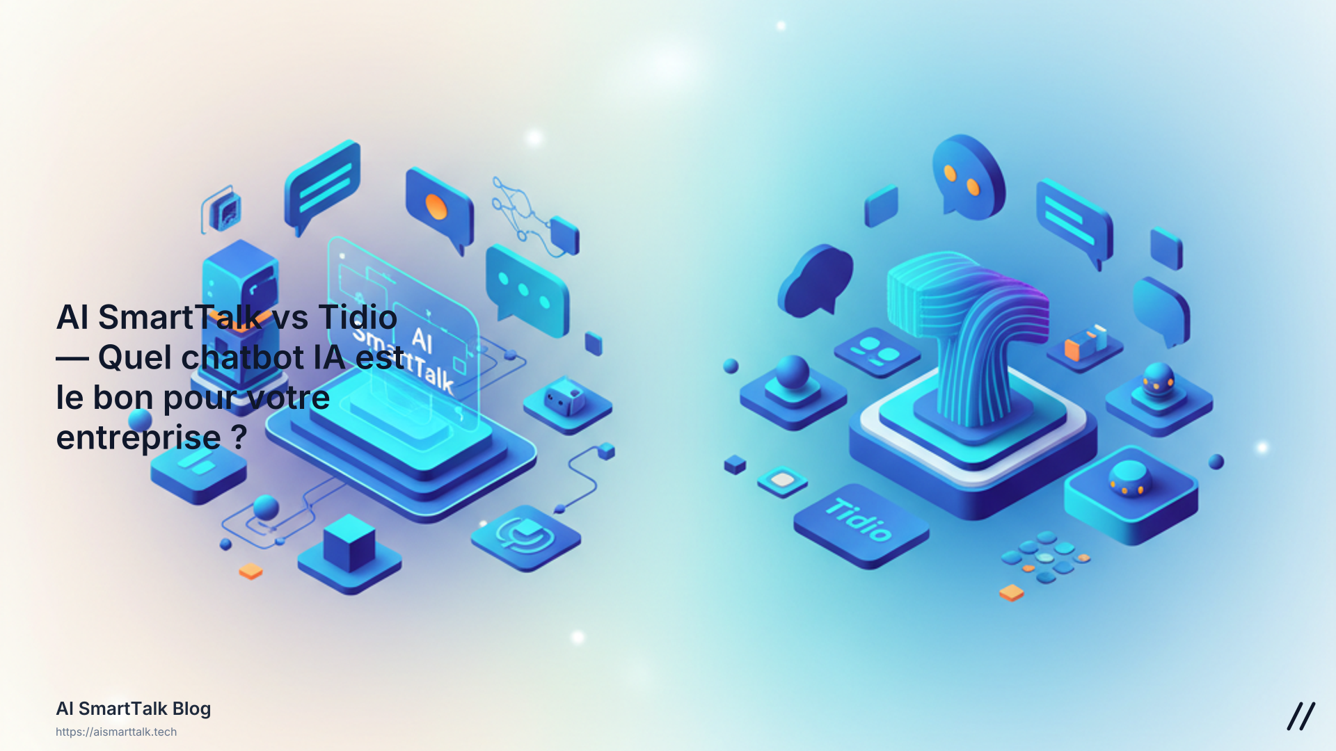 AI SmartTalk vs Tidio â Quel chatbot IA est le bon pour votre entreprise ?