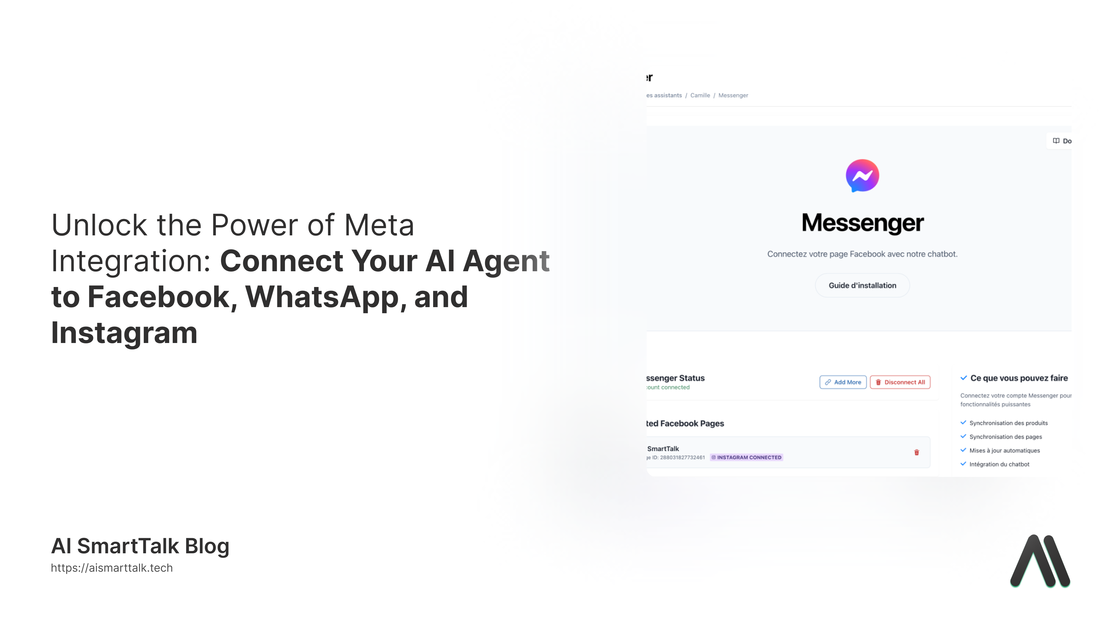 Libérez la Puissance de l'Intégration Meta : Connectez Votre Agent IA à Facebook, WhatsApp et Instagram