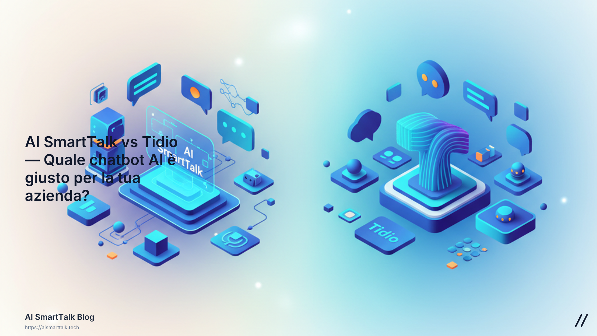 AI SmartTalk vs Tidio — Quale chatbot AI è giusto per la tua azienda?