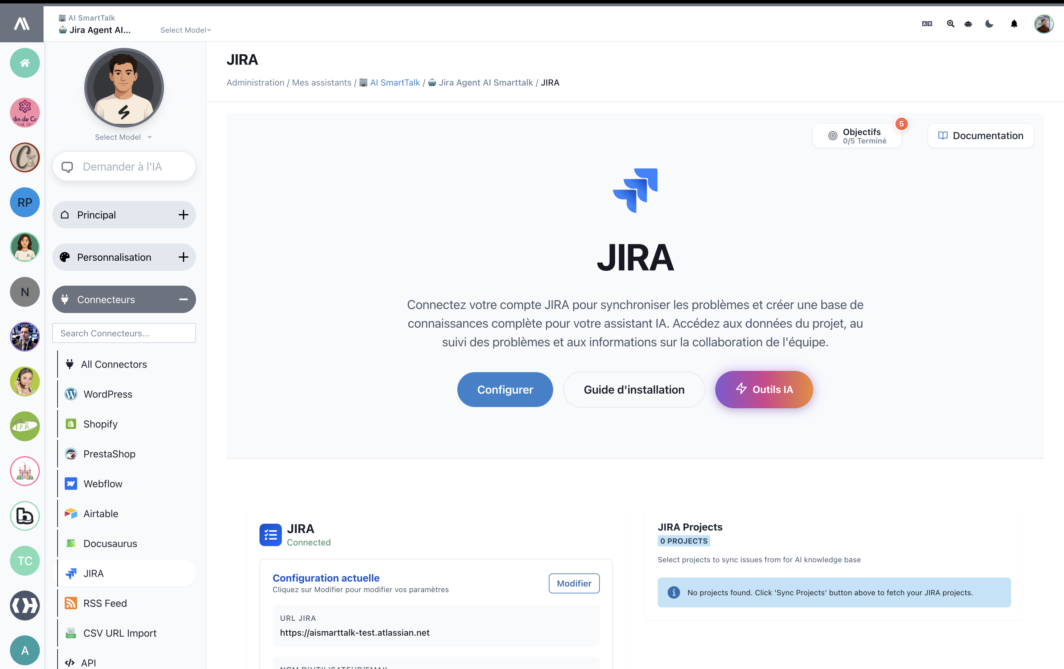 JIRA-integratie