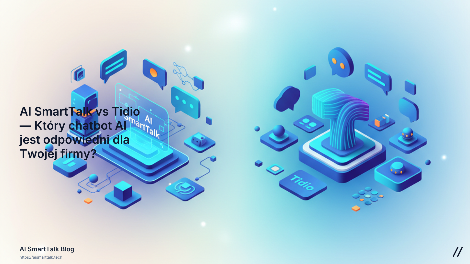 AI SmartTalk vs Tidio — Który chatbot AI jest odpowiedni dla Twojej firmy?