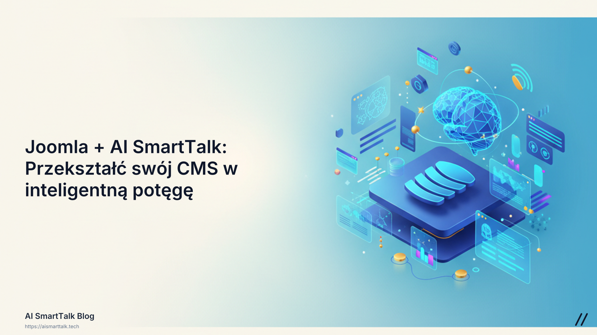 Joomla + AI SmartTalk: Przekształć swój CMS w inteligentną potęgę